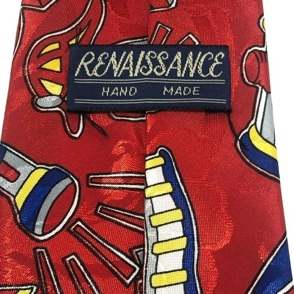 RENAISSANCE | Firefighter Love Polyester Tie - Picture 3 of 5
